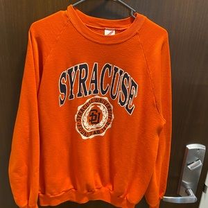 Syracuse mens retro crewneck
